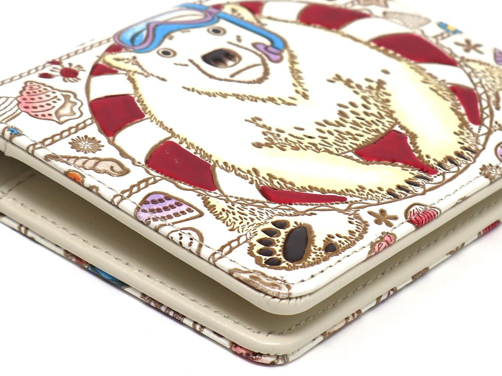 Seaside Bear Slim Billfold Wallet