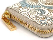 Rocaille (Blue) Zippered Coin Purse