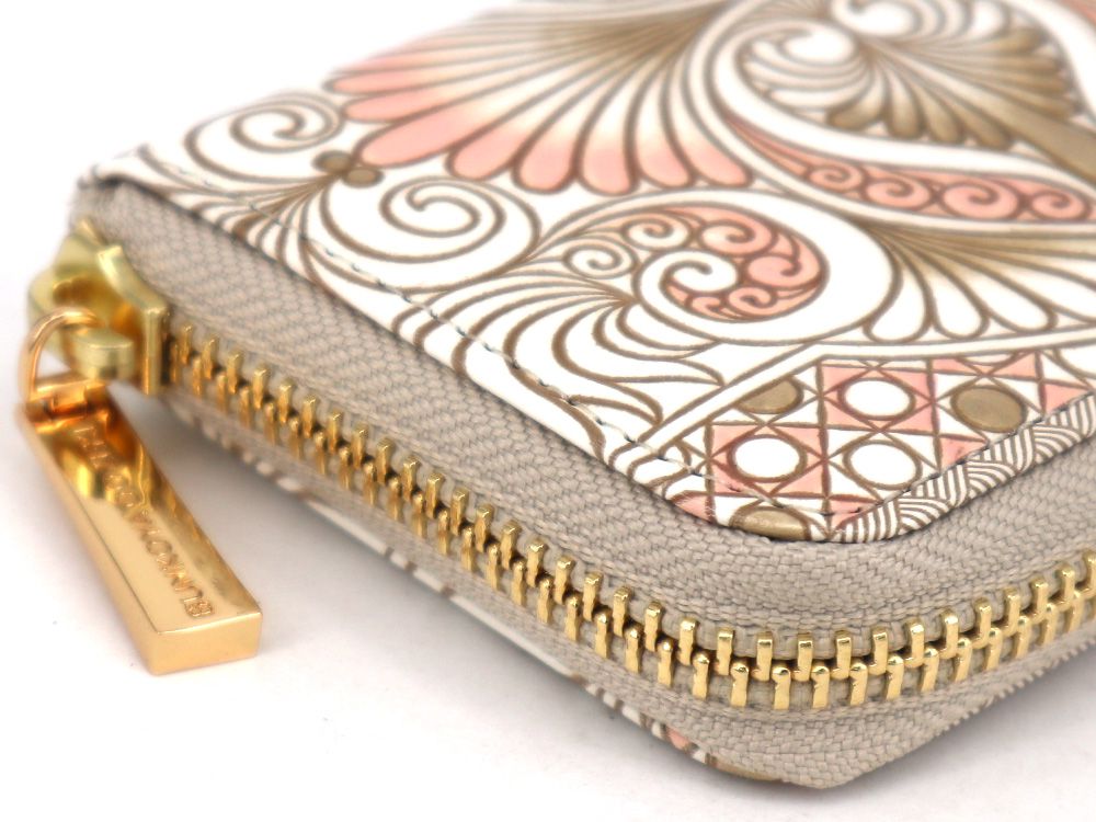 Rocaille (Pink) Zippered Coin Purse