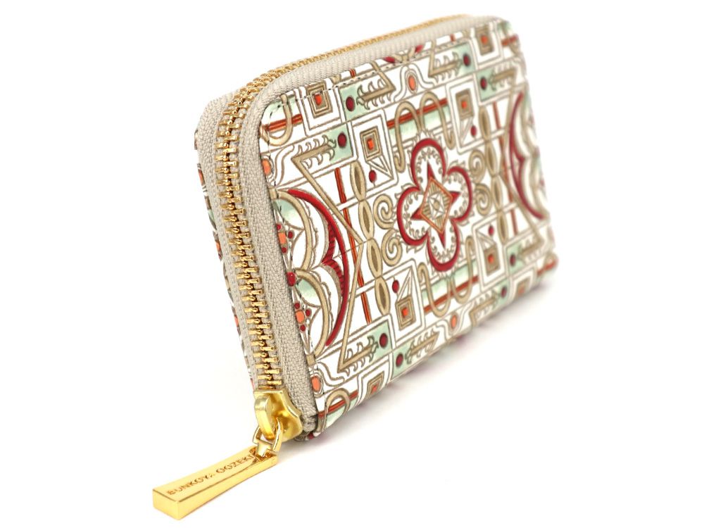 Miyabi (Red) Zippered Coin Purse