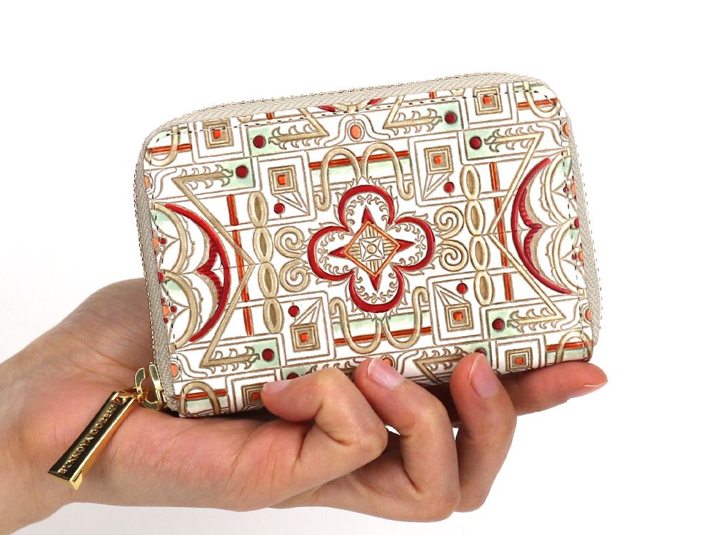 Miyabi (Red) Zippered Coin Purse