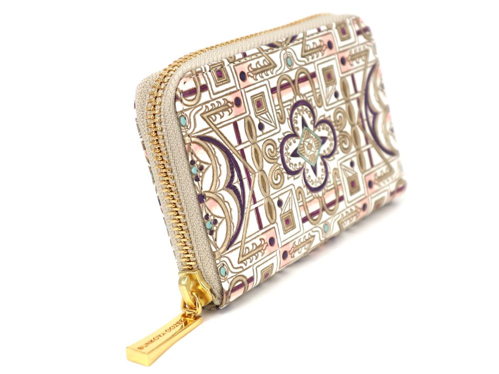 Miyabi (Purple) Zippered Coin Purse