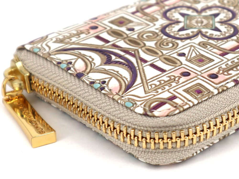 Miyabi (Purple) Zippered Coin Purse