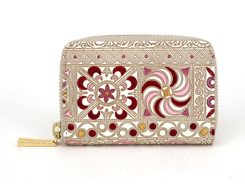 KINSHA - Persia Tiles (Pink) Zippered Coin Purse