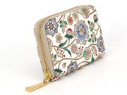 Dahlia (Cobalt Blue) Zippered Coin Purse