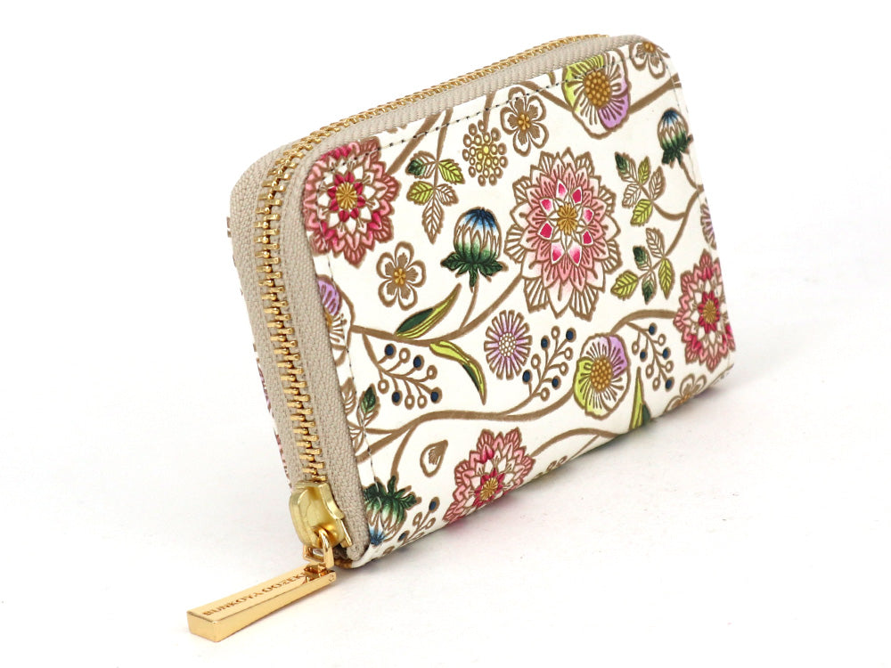 Dahlia (Berry Pink) Zippered Coin Purse