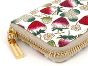 Strawberries Zippered Coin Purse