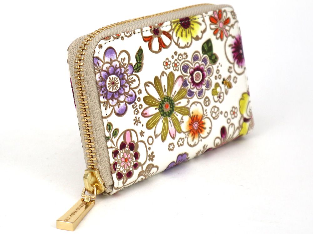 Honeybee Zippered Coin Purse