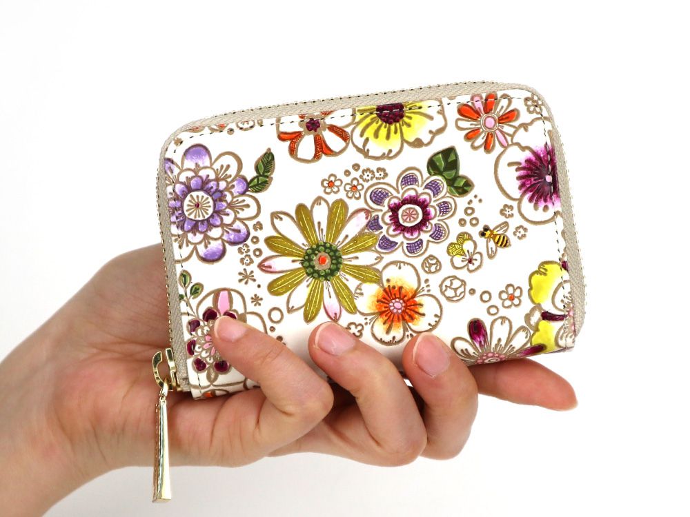 Honeybee Zippered Coin Purse