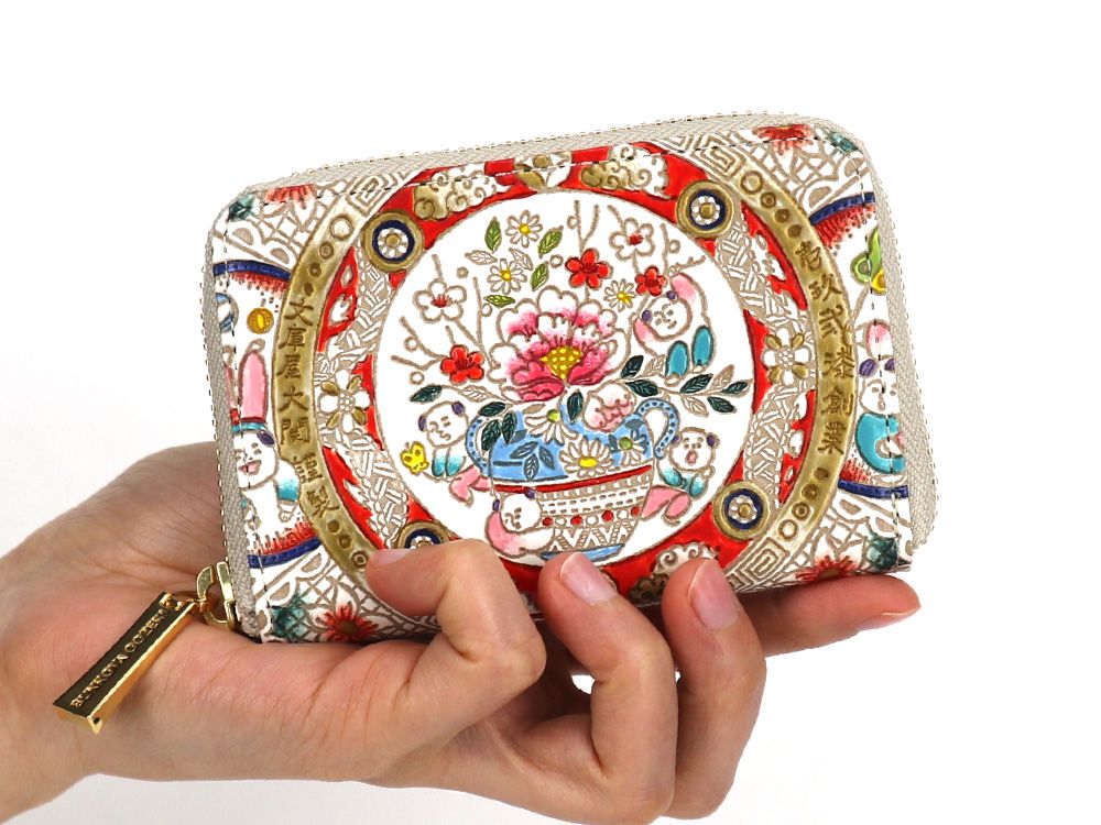 KARAKO - Chinese Dolls Zippered Coin Purse