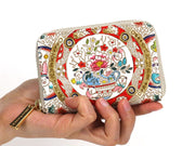 KARAKO - Chinese Dolls Zippered Coin Purse