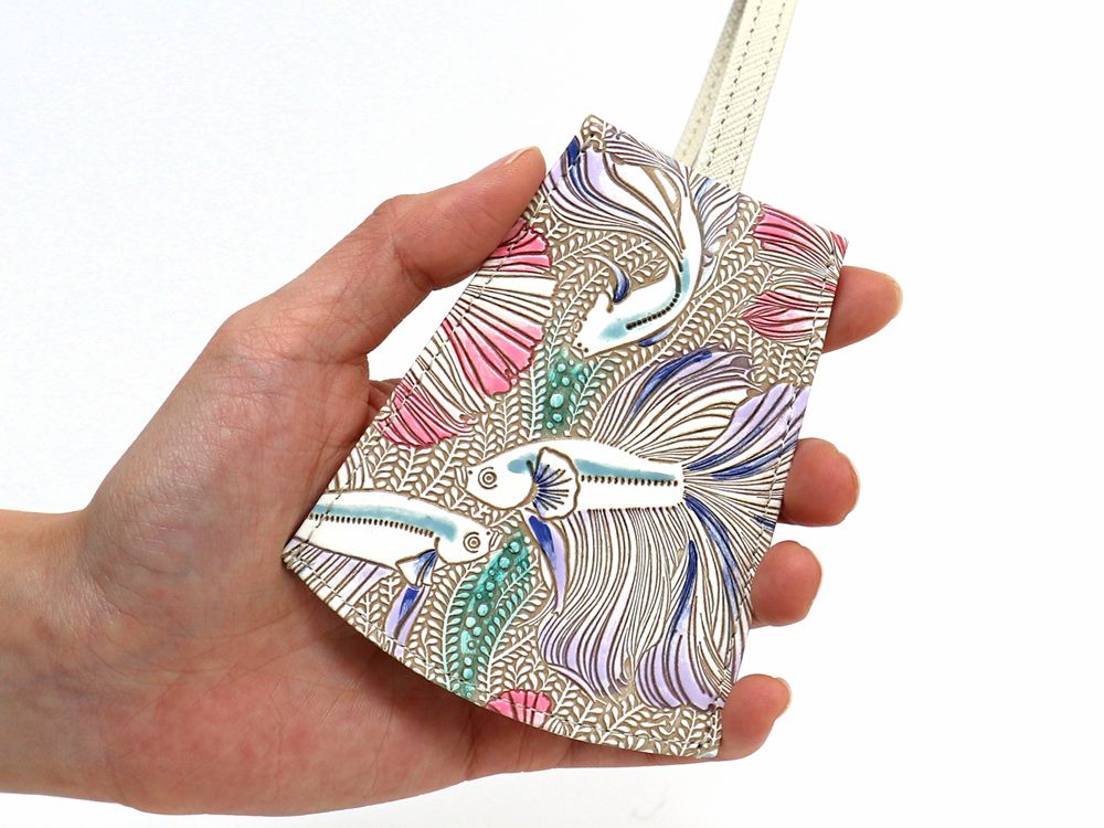Betta (Purple) Bell Key Case