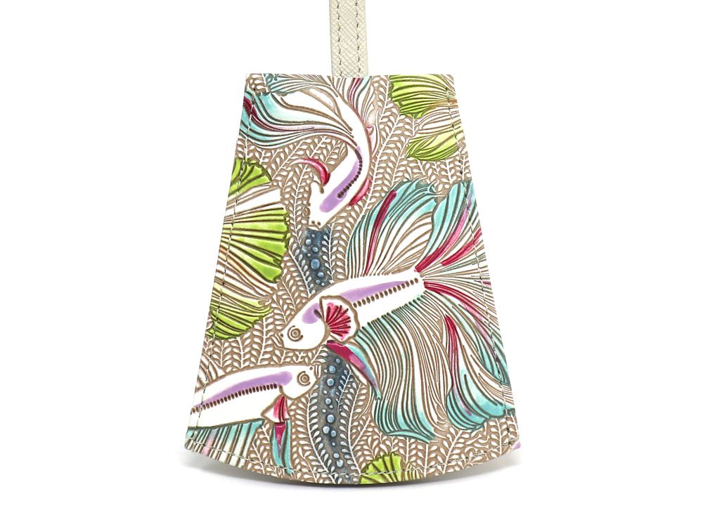 Betta (Green) Bell Key Case