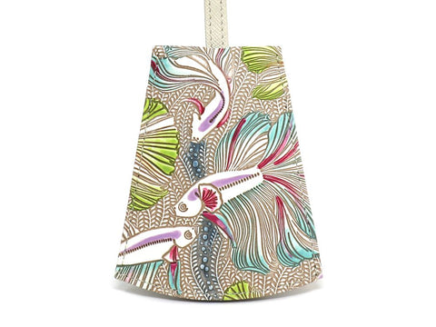 Betta (Green) Bell Key Case