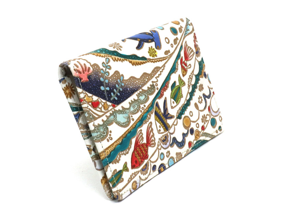 Ocean Double Sided Business Card Case