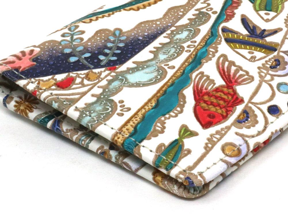 Ocean Double Sided Business Card Case