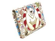 Seaside Bear Double Sided Business Card Case