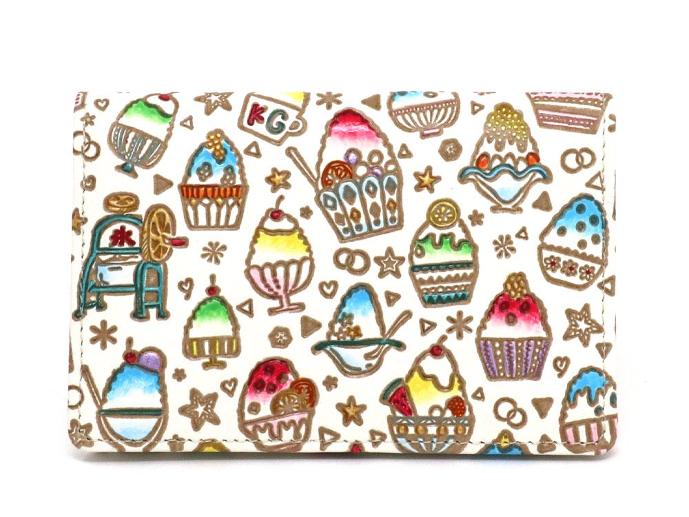Shaved Ice Double Sided Business Card Case