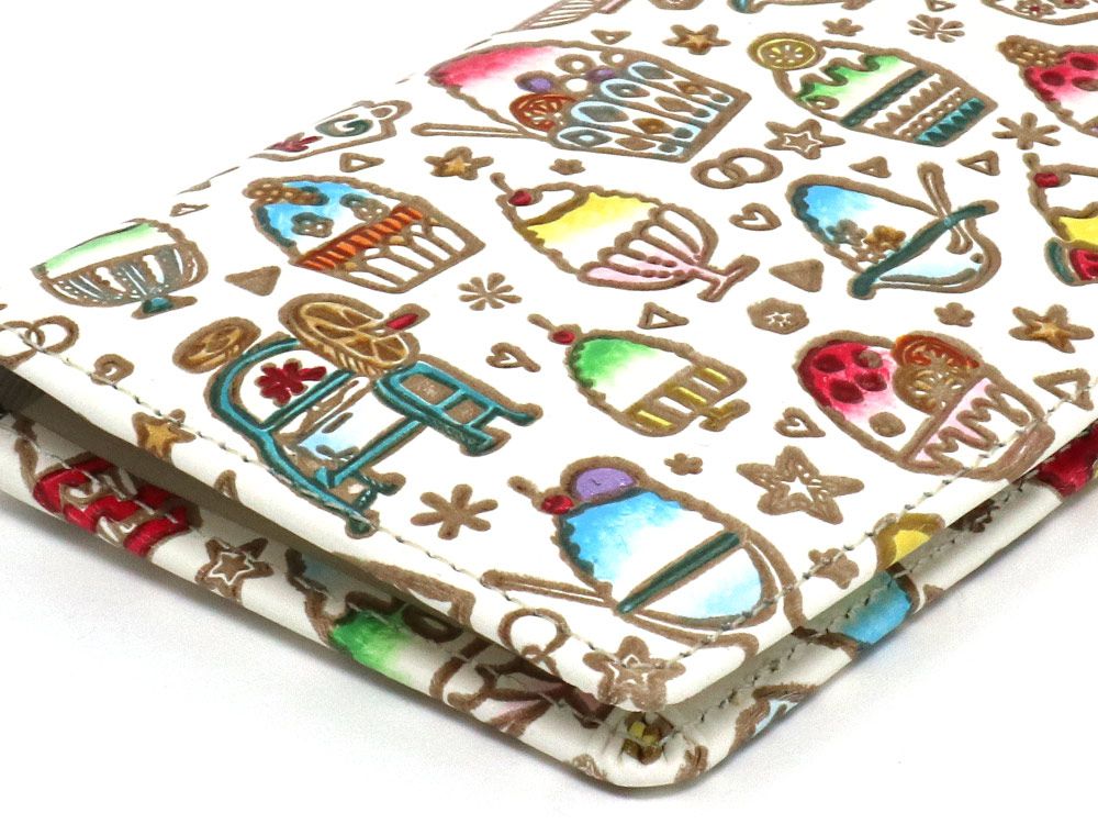 Shaved Ice Double Sided Business Card Case