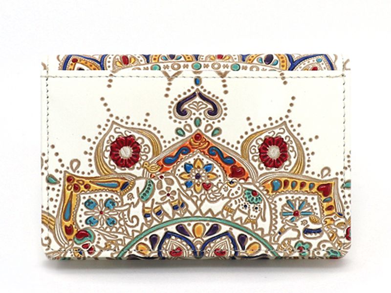 Elephant Carnival Double Sided Business Card Case