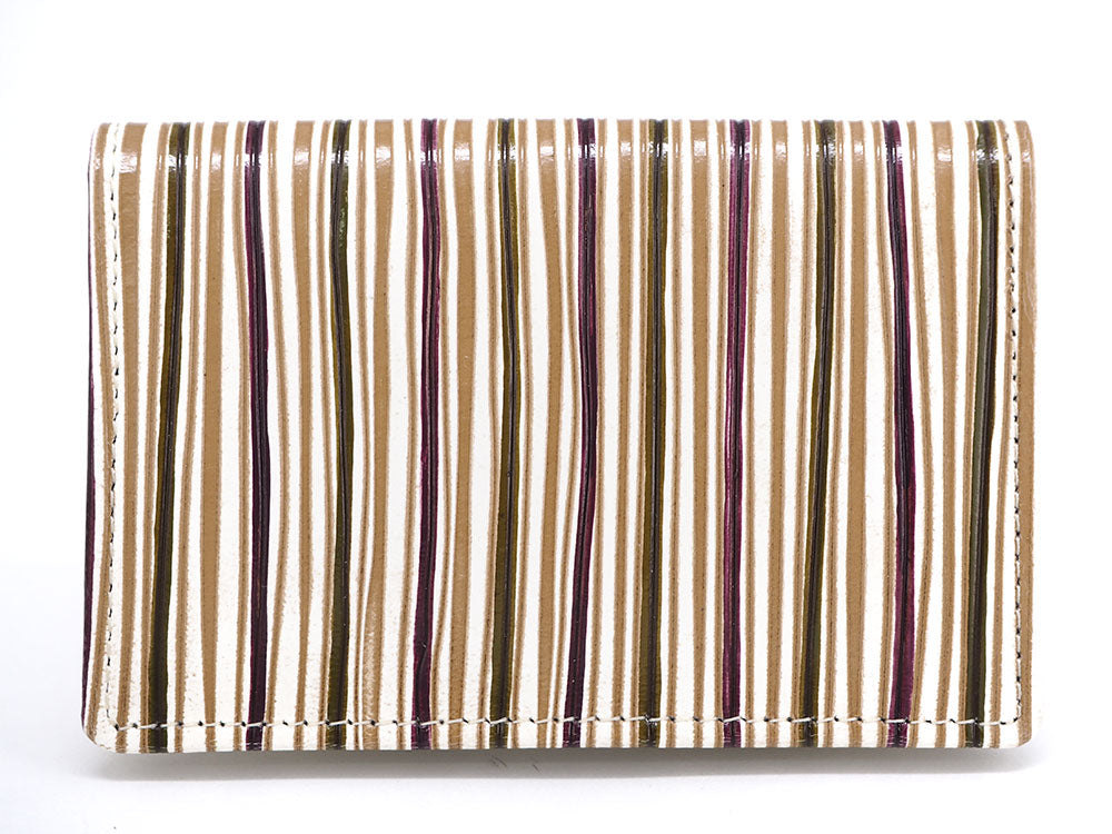 YATARAJIMA - Vertical Stripes Business Card Case