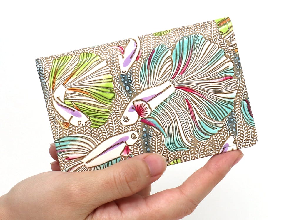 Betta (Green) Business Card Case