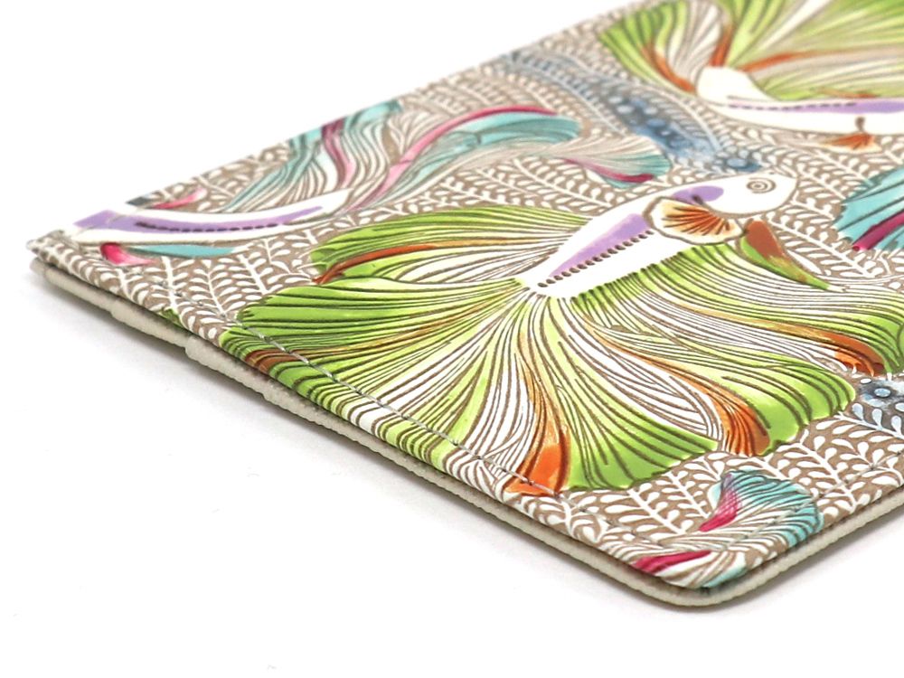 Betta (Green) Slim Minimalist Wallet