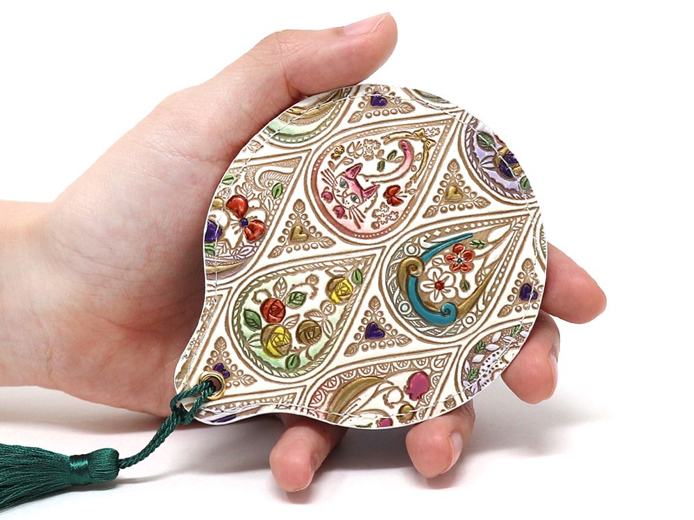 Flowers and Cats (Mix) Hand Mirror