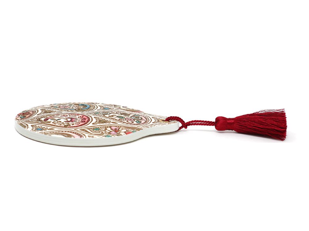 Flowers and Cats (Rose) Hand Mirror