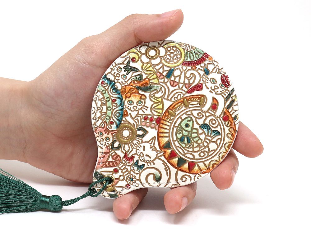 Camouflaged Cats Hand Mirror