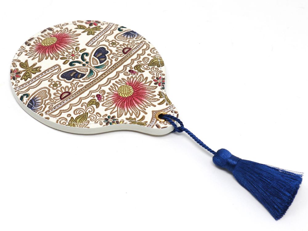 Mo Li Hua - Jasmine Flower (Pink) Hand Mirror
