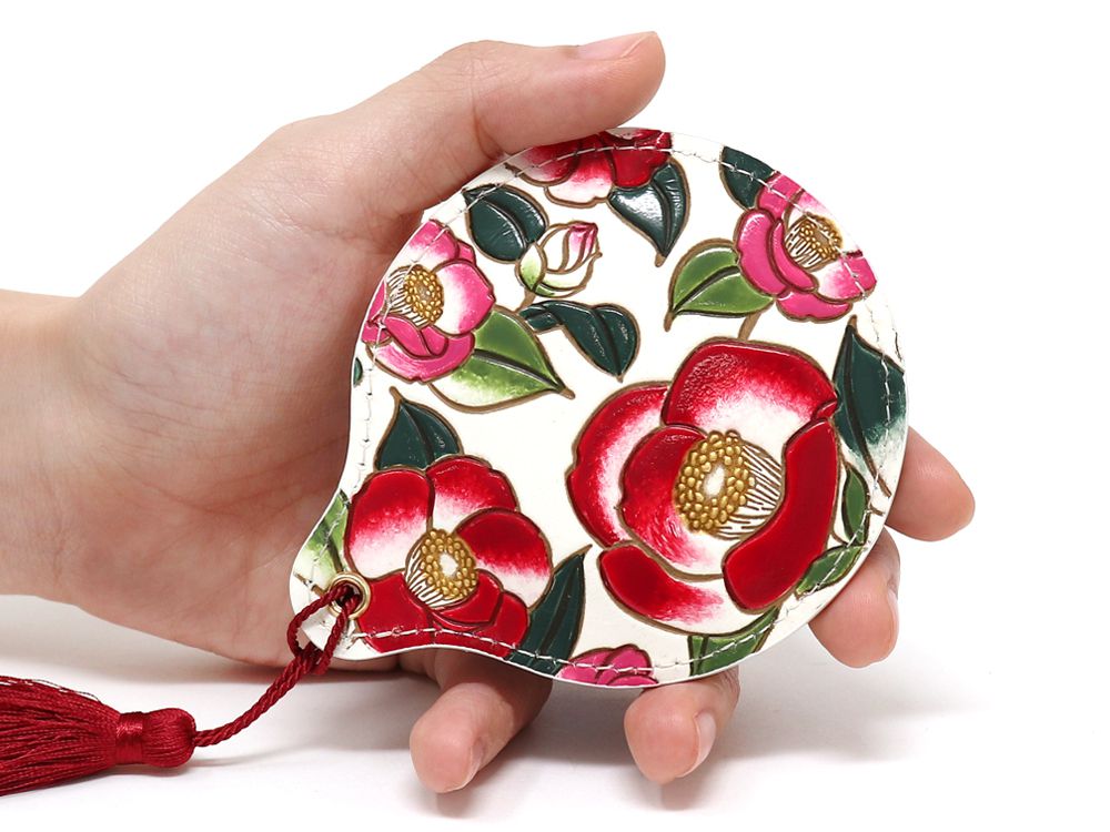 Camellia Hand Mirror