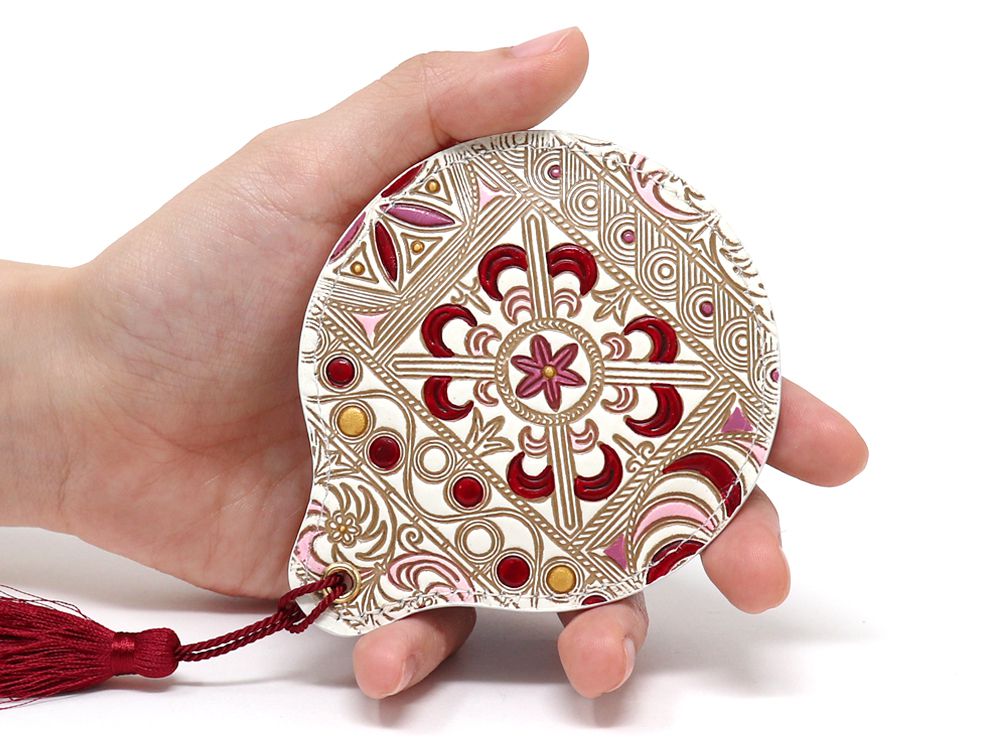 KINSHA - Persia Tiles (Pink) Hand Mirror