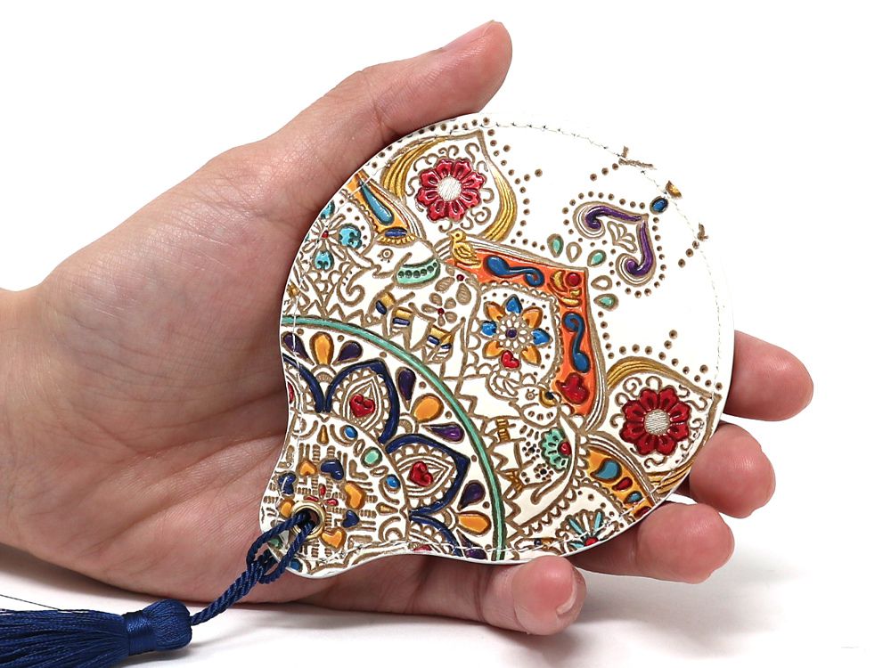 Elephant Carnival Hand Mirror