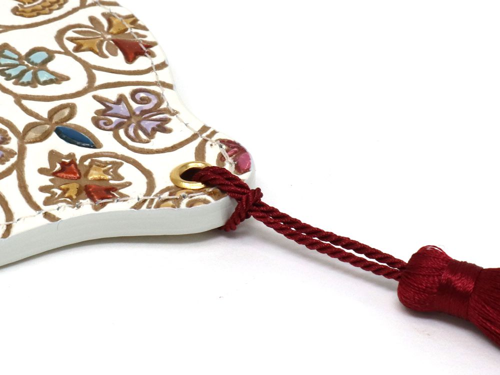 KINKARAKOBANA - Small Golden Flowers Hand Mirror