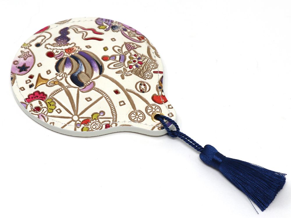 Pierrot (Purple) Hand Mirror