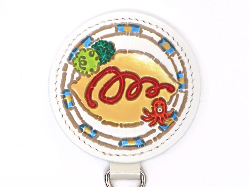 Omelet Rice Key Ring