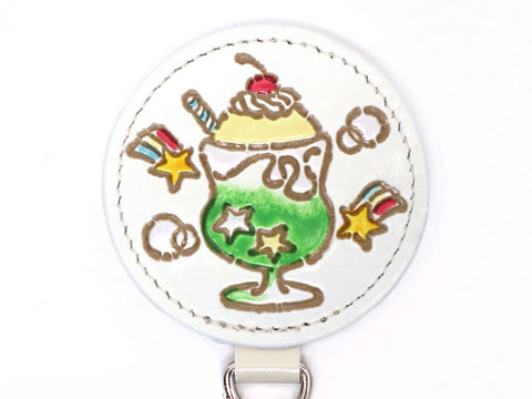 Melon Soda Float Key Ring