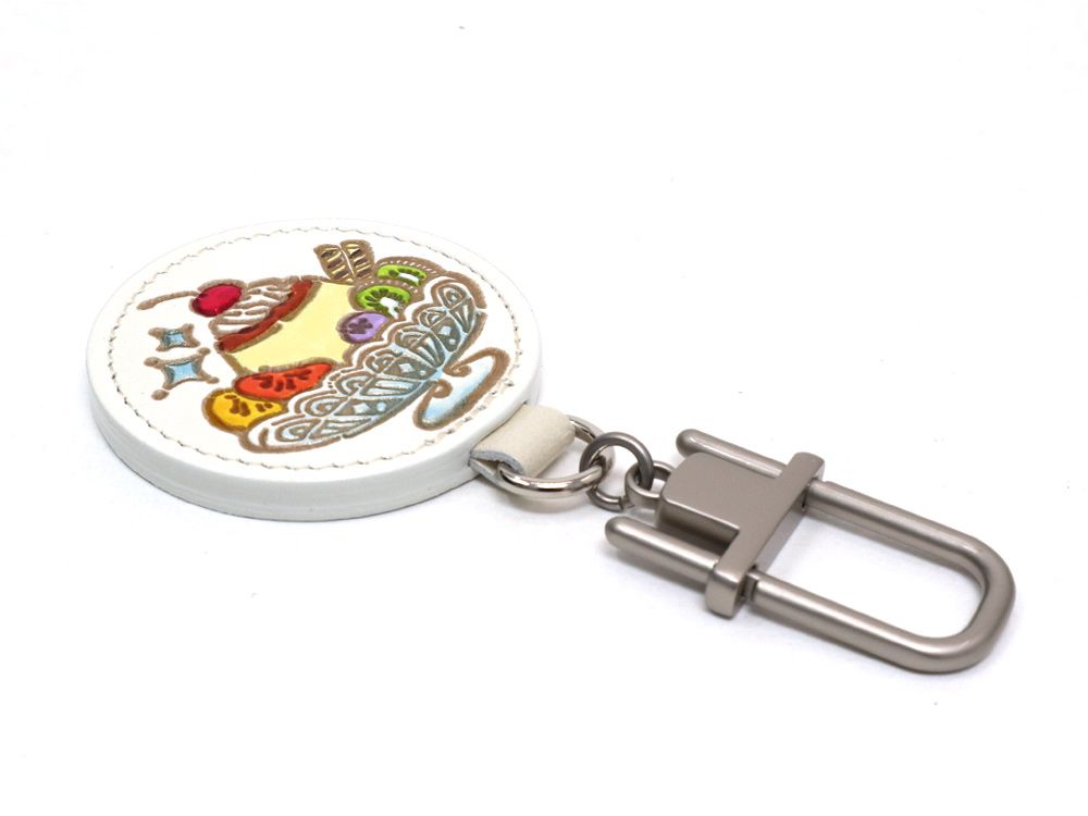 Custerd Pudding Key Ring