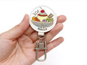 Custerd Pudding Key Ring