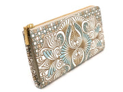 Rocaille (Blue) L-shaped Long Wallet