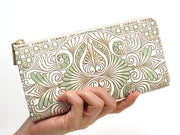 Rocaille (Khaki) L-shaped Long Wallet