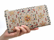 Carreau (Bronze) L-shaped Long Wallet