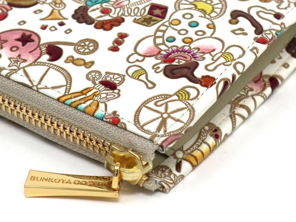 Pierrot (Yellow) L-shaped Long Wallet