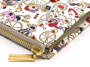 Pierrot (Purple) L-shaped Long Wallet