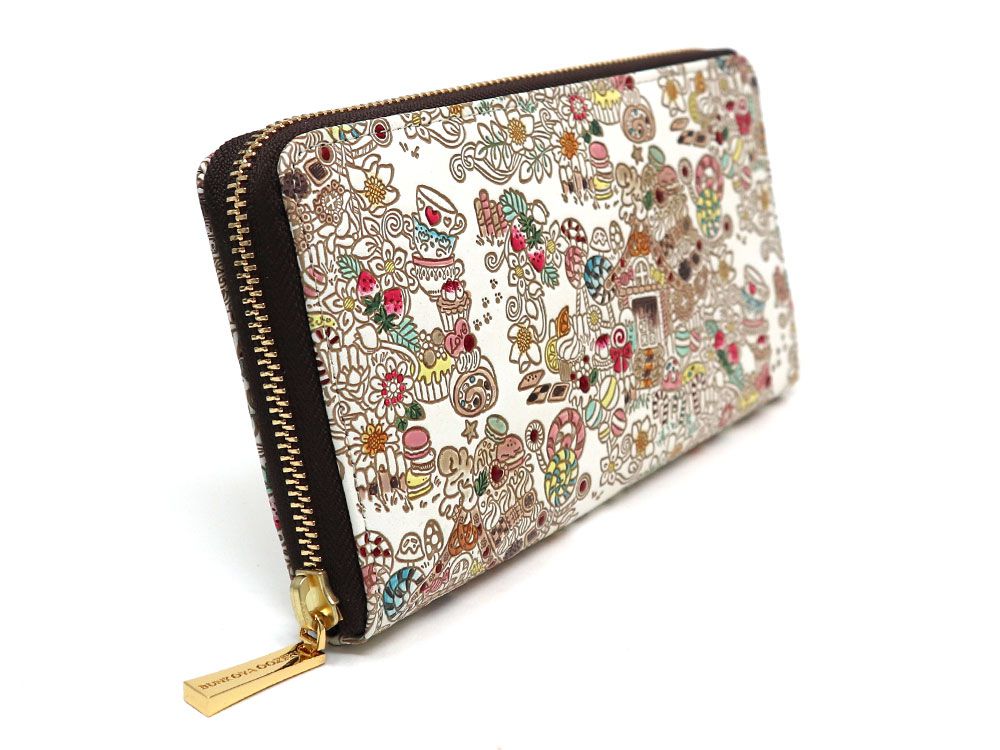 Candy House Zippered Long Wallet