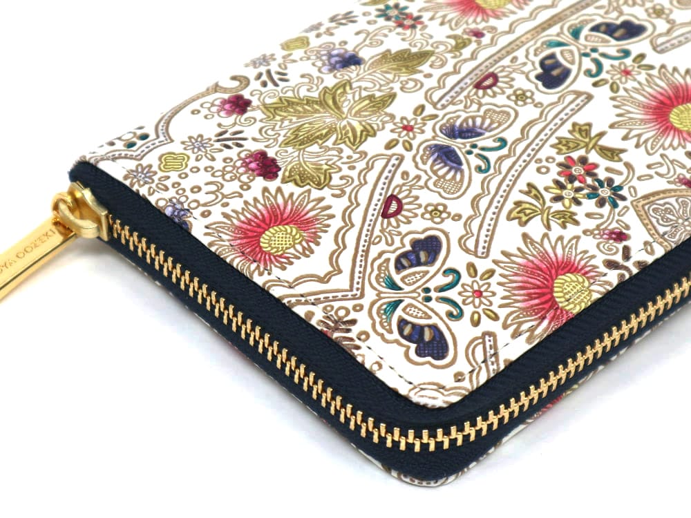 Mo Li Hua - Jasmine Flower (Pink) Zippered Long Wallet