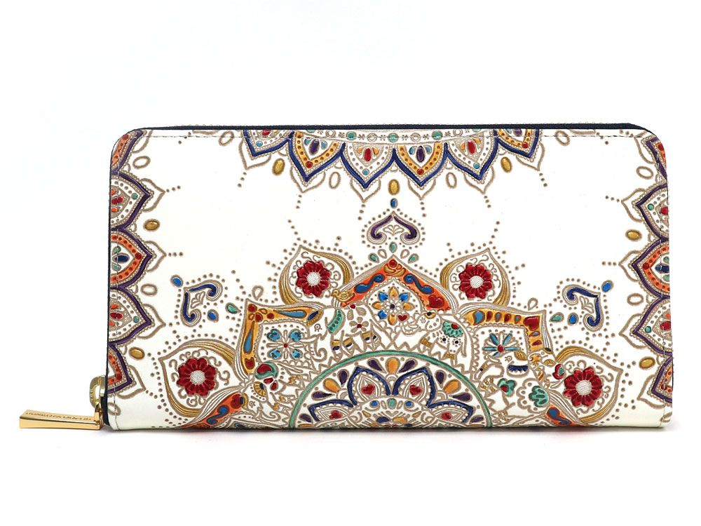 Elephant Carnival Zippered Long Wallet