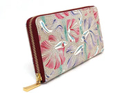 Betta (Purple) Zippered Long Wallet