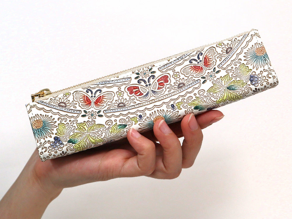 Mo Li Hua - Jasmine Flower (Blue) Pen Case